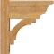 Ekena Millwork Merced Traditional Rough Sawn Outlooker, Western Red Cedar, 6"W x 12"D x 12"H OUT06X12X12MRC01RWR - alternate 3